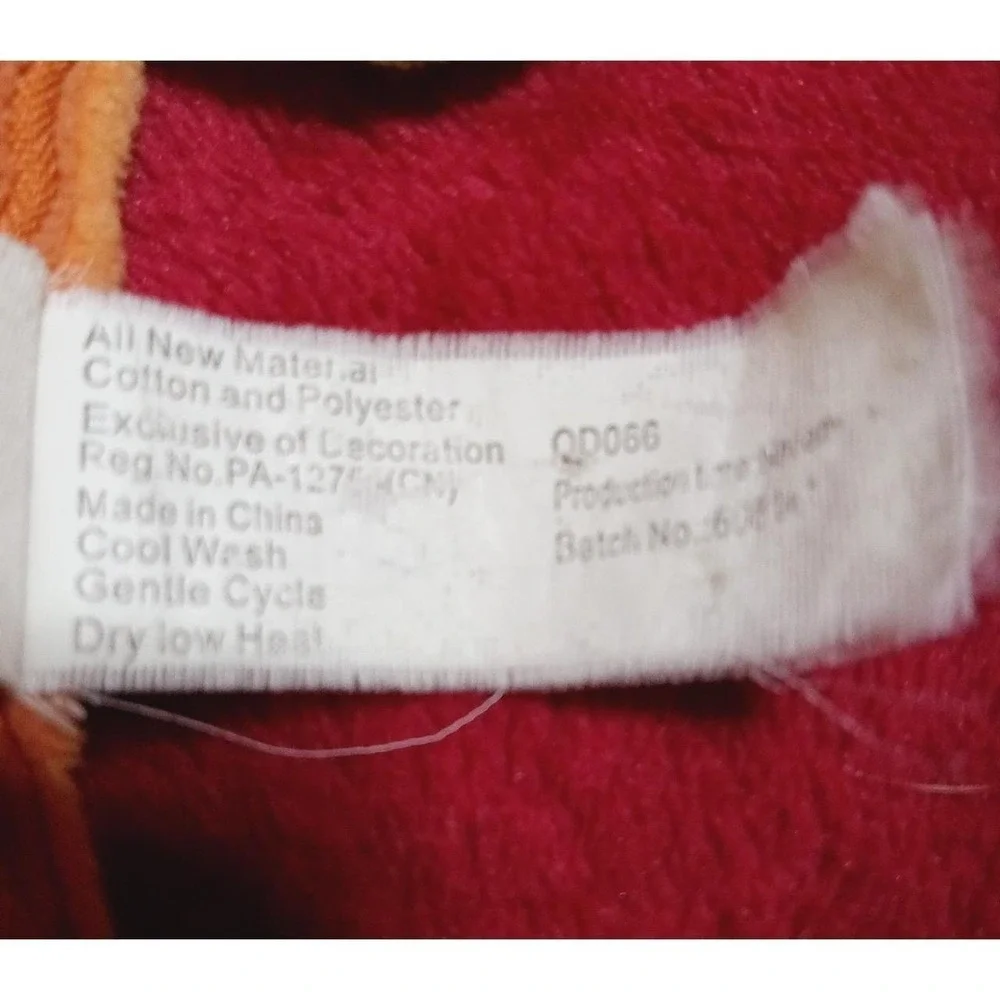 Maison Chic Fox Lovey Wih sensory  Tags Loops Ribbing tail is faux fur